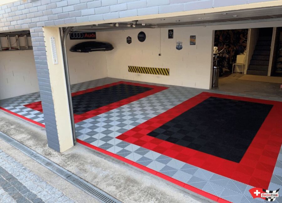 Ragréage sol garage voiture