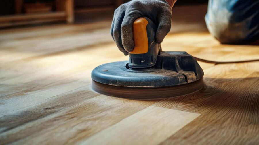 Ponçage ragréage pour carrelage