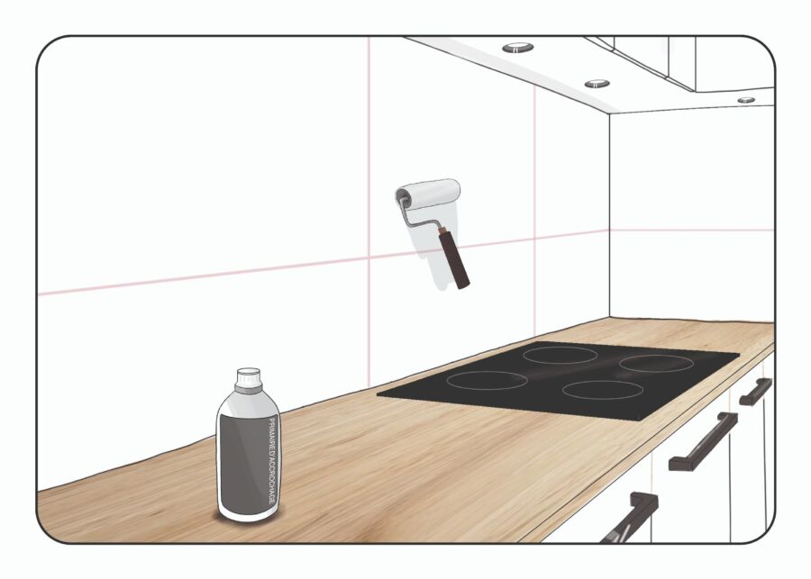 Application primaire carrelage