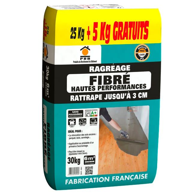Application ragréage fibré