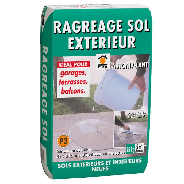 Produits sacs de ragréage