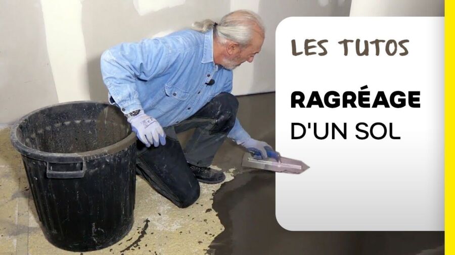 Techniques ragréage sol extérieur