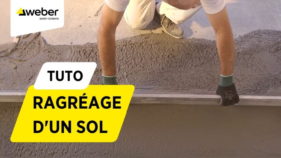 Techniques ragréage sol extérieur