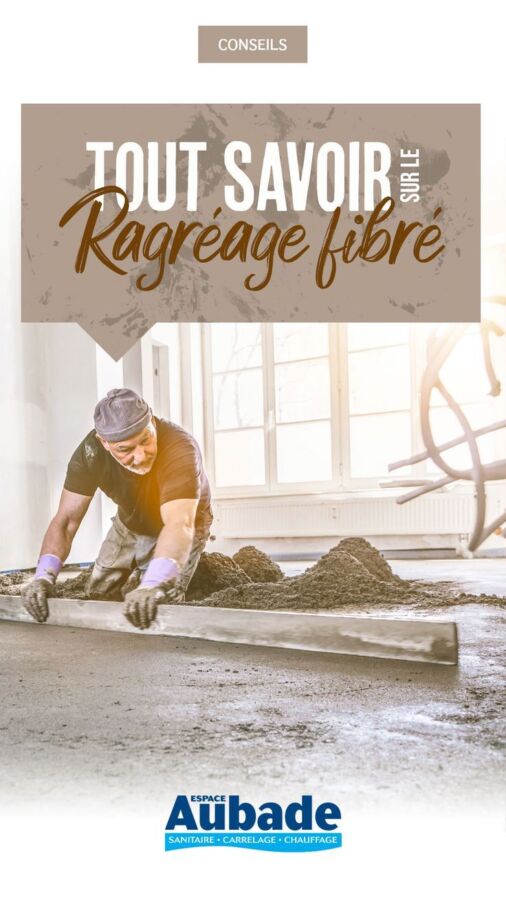 ragréage fibré autolissant