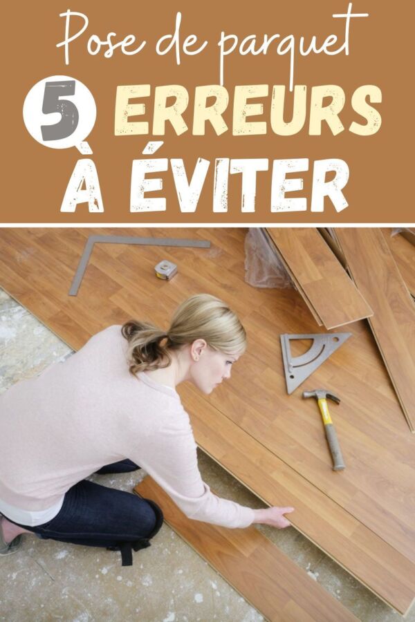 Installation parquet stratifié