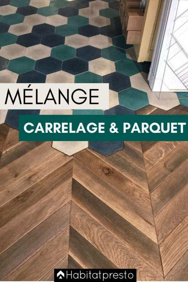 Installation de parquet collé