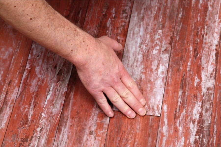 Installation parquet sur carrelage