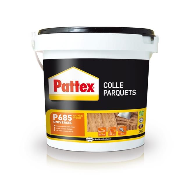 Installation parquet collé