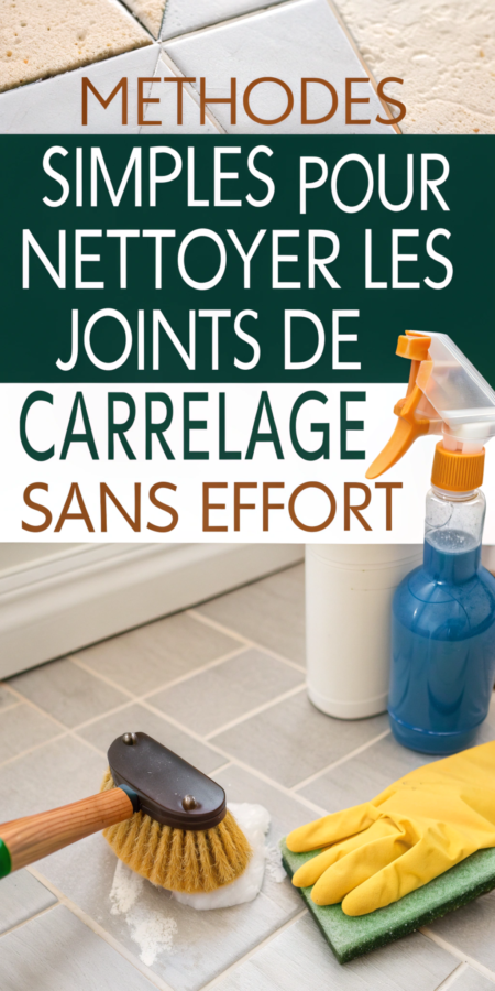 joints de carrelage par étapes